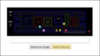Jouer à Pacman sur la page d'accueil de Google