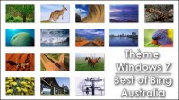 Theme Windows7 - Best of Bing Australia - themepack - Fond d'ecran