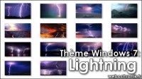Theme Windows7 - Lightning - themepack - Fond d'ecran - microsoft