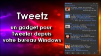 Tweetz - Gadget Windows - Twitter